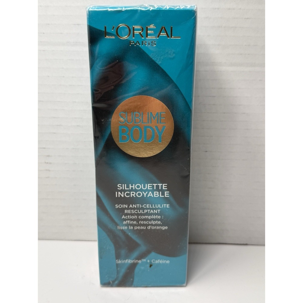New L'Oreal Sublime Body Slim Anti-Cellulite +Skin Sculpting Body Firming Gel